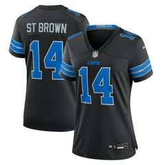 NFL Detroit Lions Amon-Ra St. Brown  Women's 2nd Alternate Game Jersey