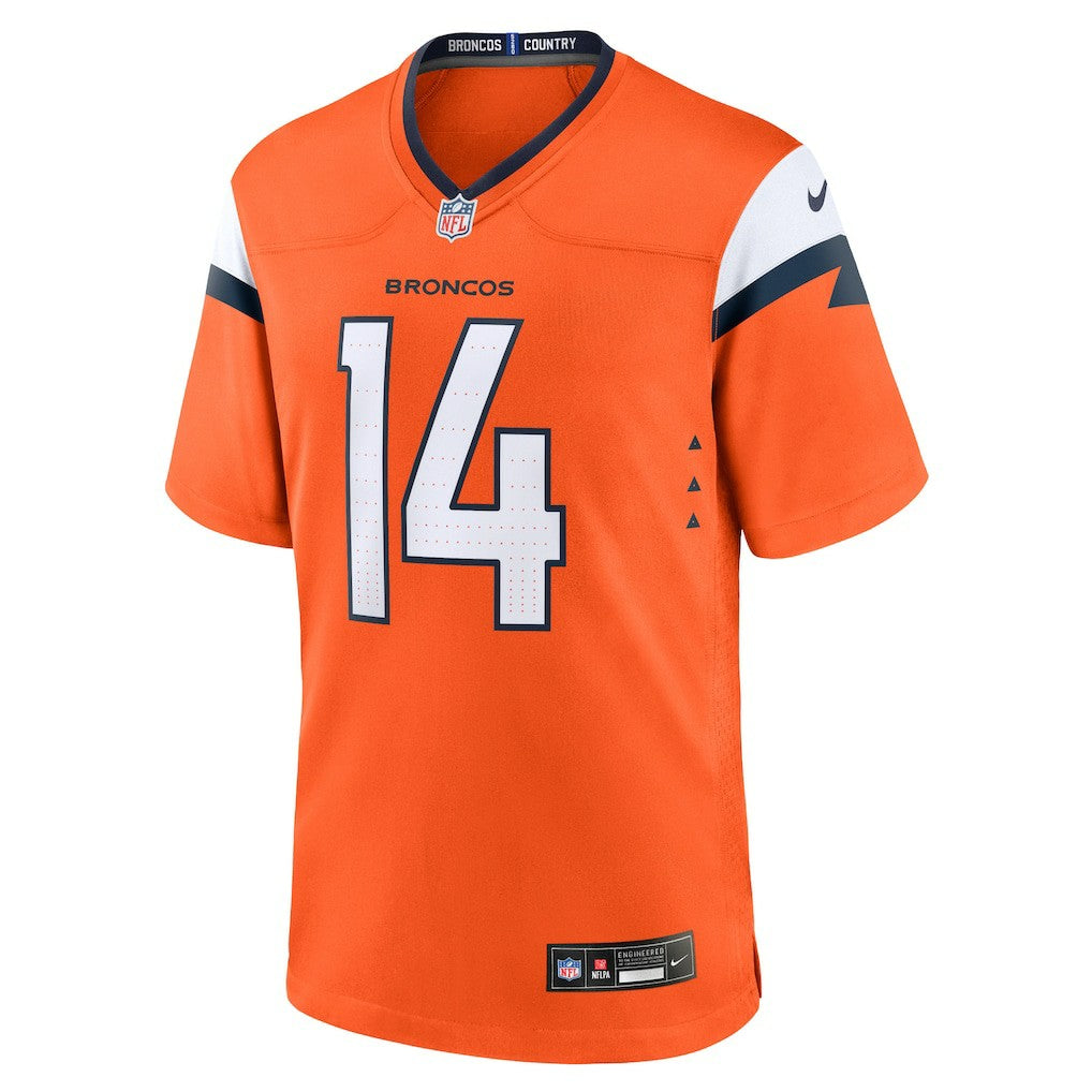 NFL Denver Broncos Courtland Sutton  Mile High Collection Game Jersey