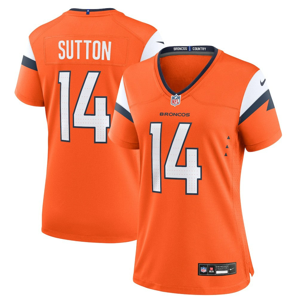 NFL Denver Broncos Courtland Sutton  Women's Mile High Collection Game Jersey