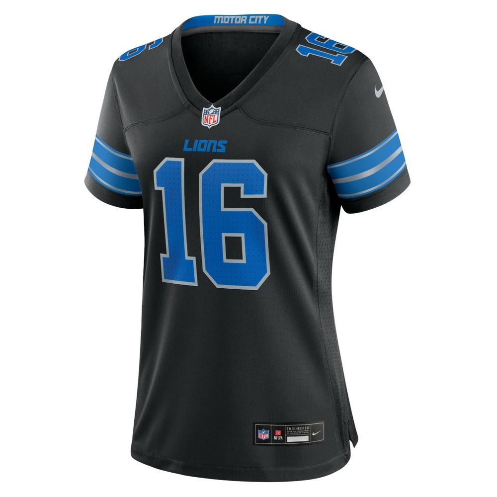 NFL Detroit Lions Jared Goff  Women's 2nd Alternate Game Jersey