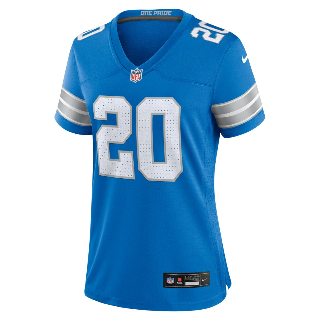 NFL Detroit Lions Barry Sanders  Women's Retired Player Game Jersey