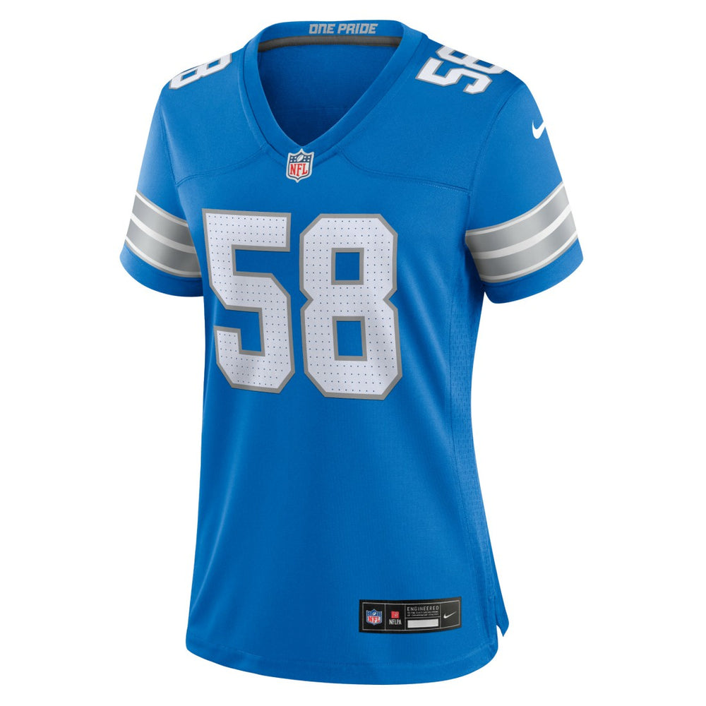 NFL Detroit Lions Penei Sewell  Women's Game Jersey
