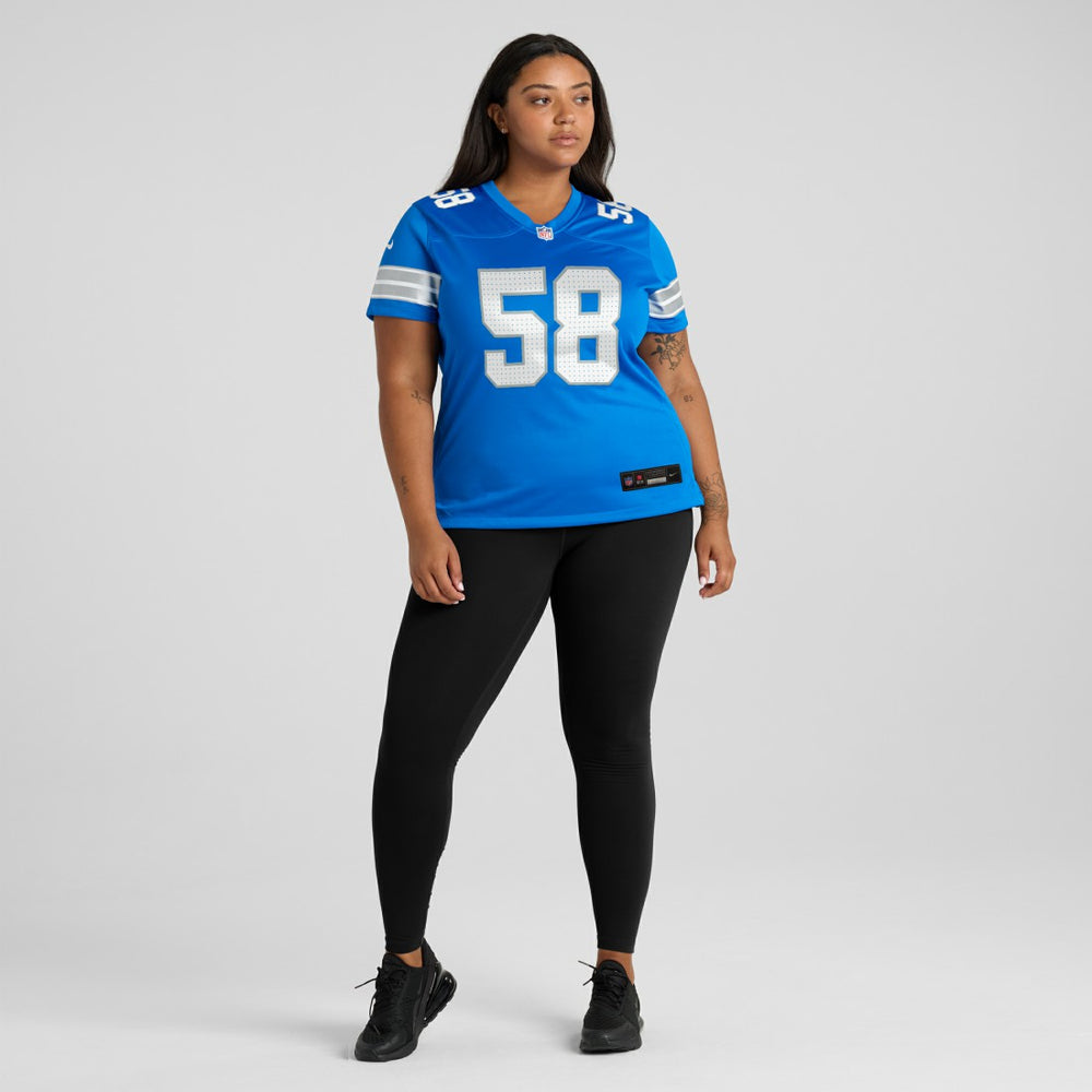 NFL Detroit Lions Penei Sewell  Women's Game Jersey
