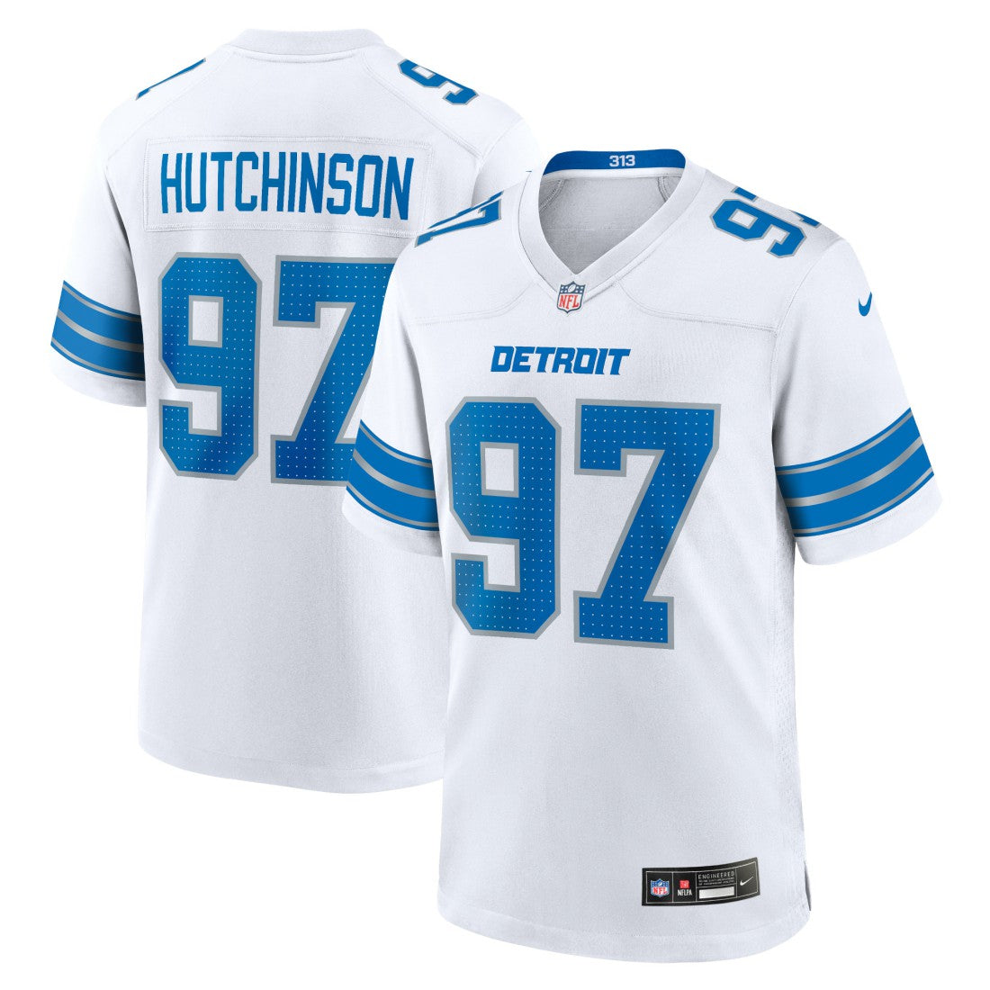 NFL Detroit Lions Aidan Hutchinson  Game Jersey