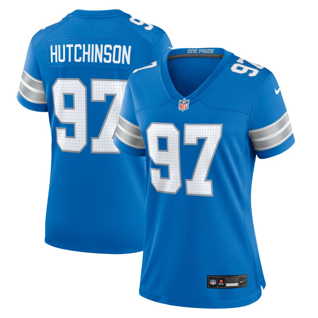NFL Detroit Lions Aidan Hutchinson  Women's Game Jersey