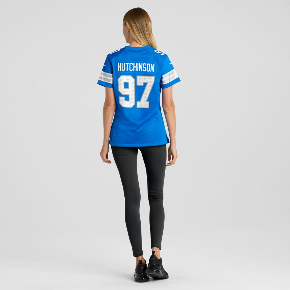 NFL Detroit Lions Aidan Hutchinson  Women's Game Jersey