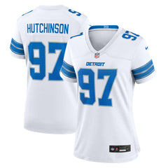 NFL Detroit Lions Aidan Hutchinson  Women's Game Jersey