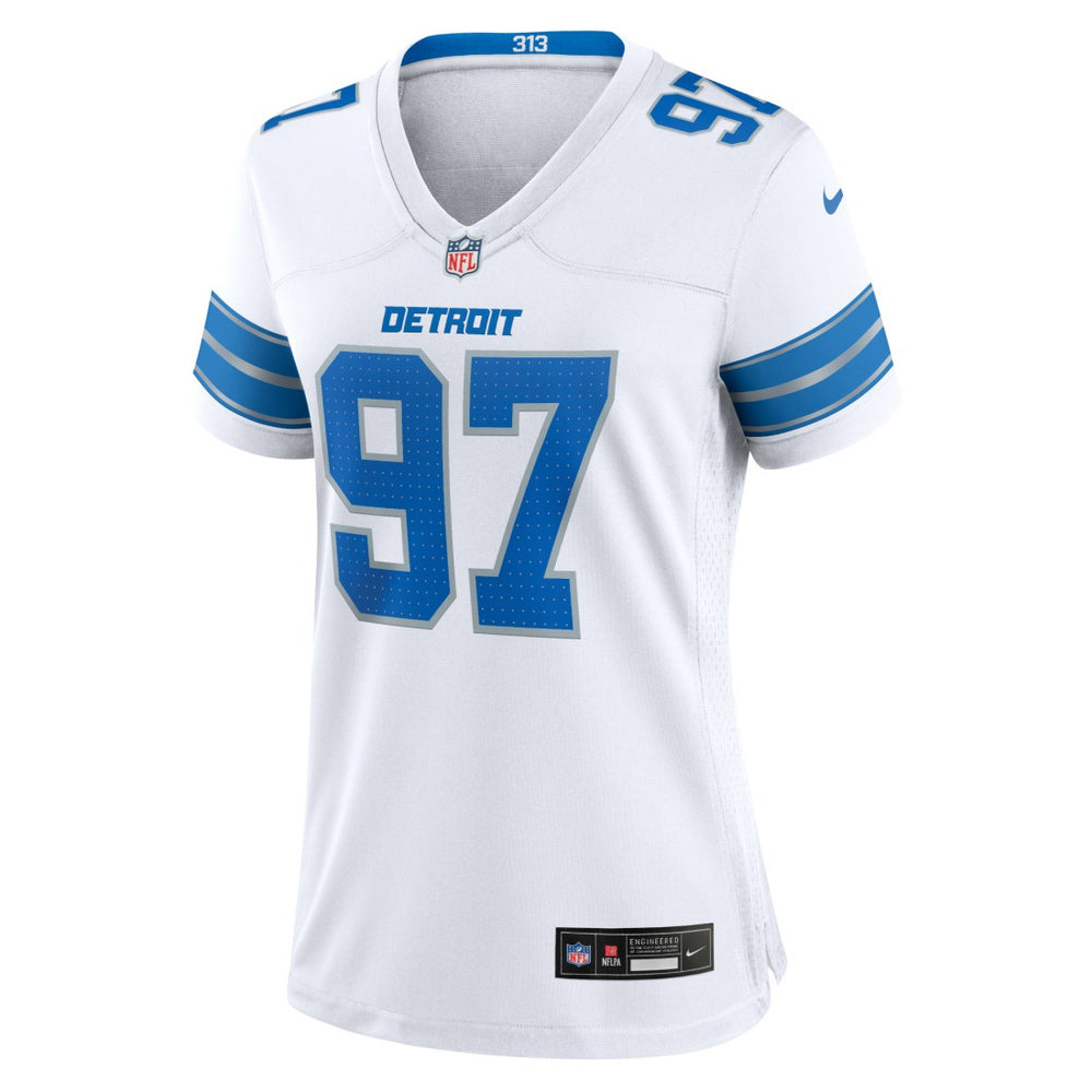 NFL Detroit Lions Aidan Hutchinson  Women's Game Jersey