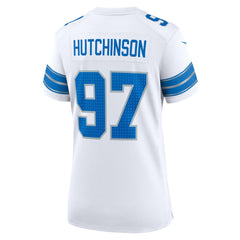 NFL Detroit Lions Aidan Hutchinson  Women's Game Jersey