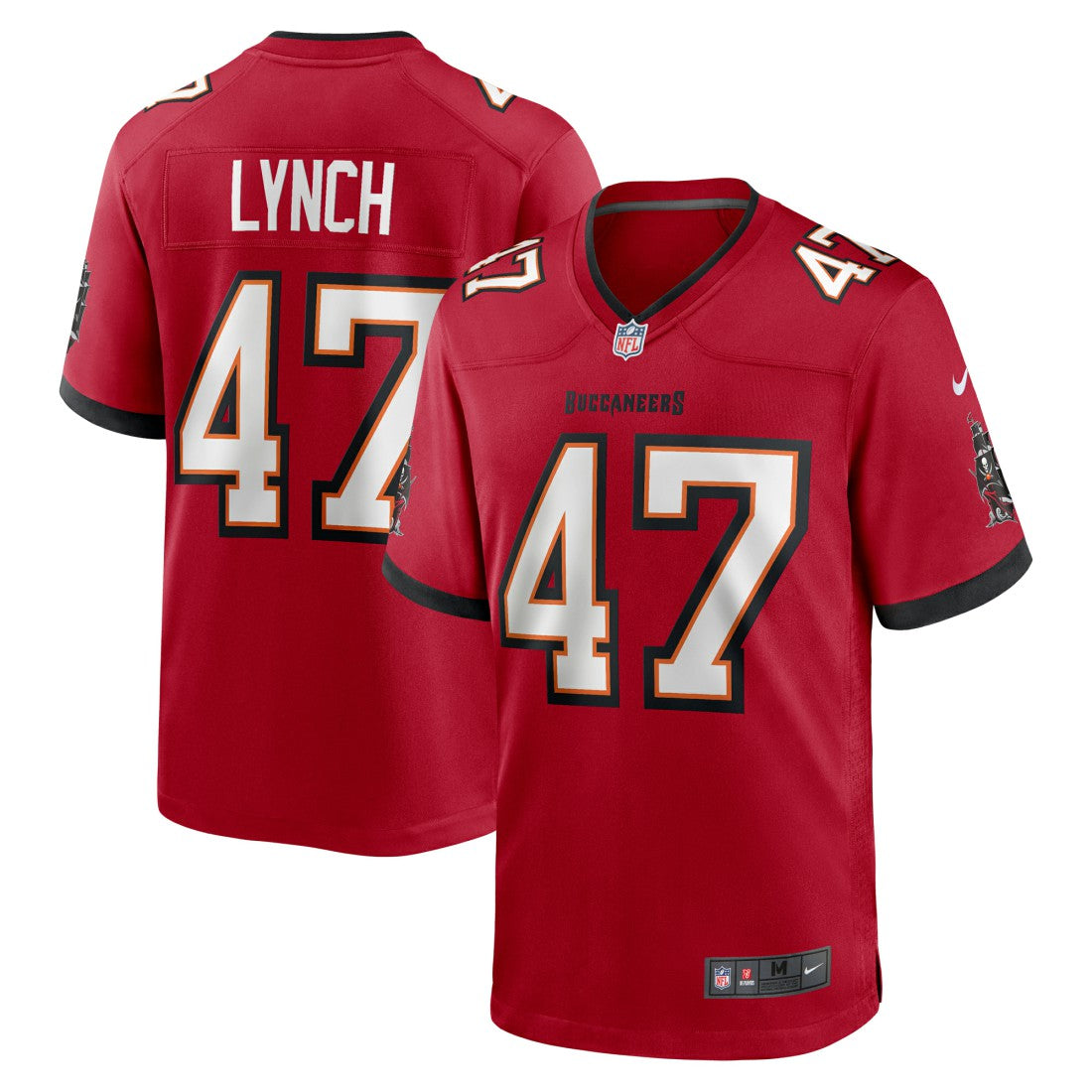 NFL Tampa Bay Buccaneers John Lynch  Retired Player Game Jersey
