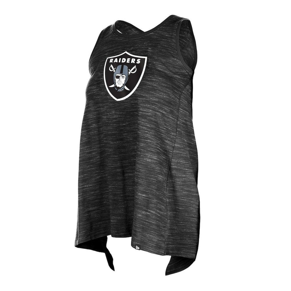 NFL Las Vegas Raiders Women's Plus Size Space Dye Active Tank Top