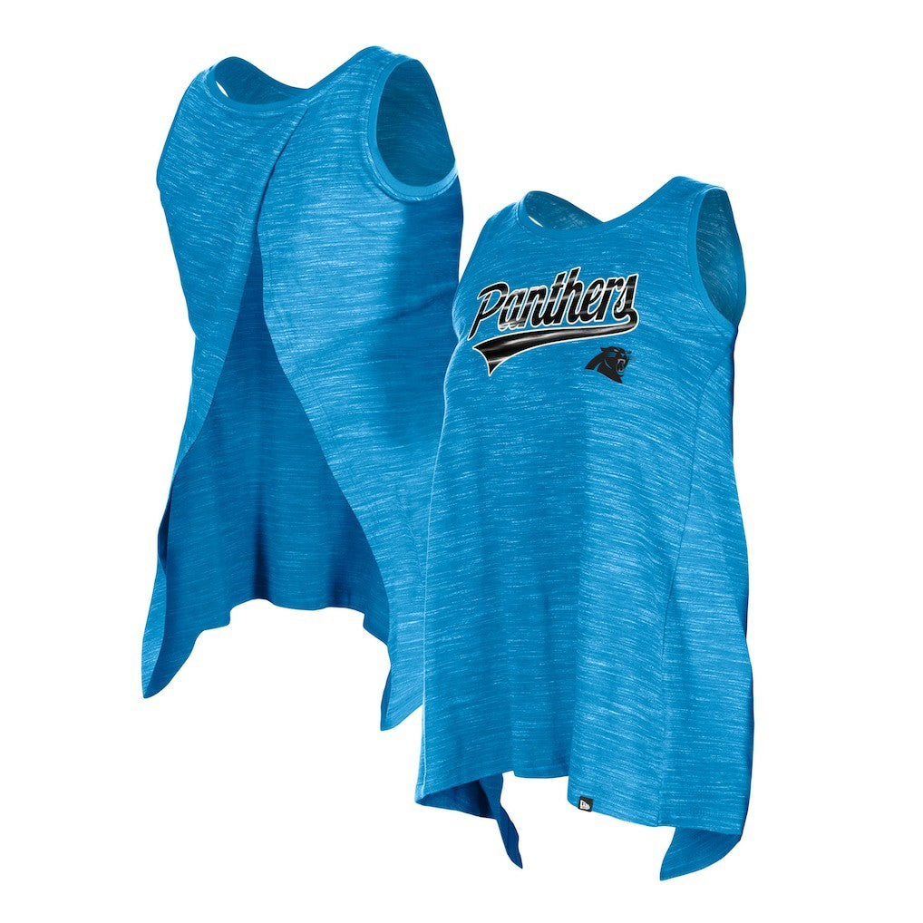 NFL Carolina Panthers Women's Space Dye Active Tank Top