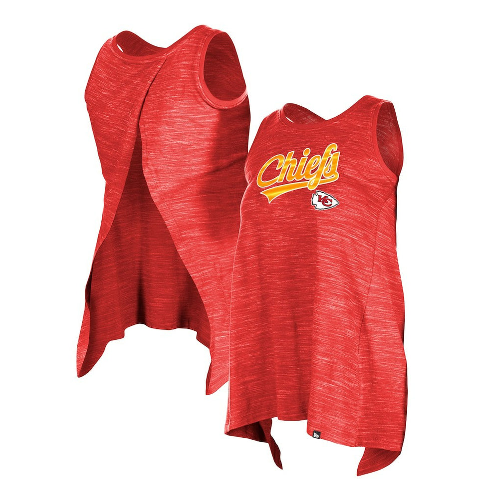 NFL Kansas City Chiefs Women's Space Dye Active Tank Top
