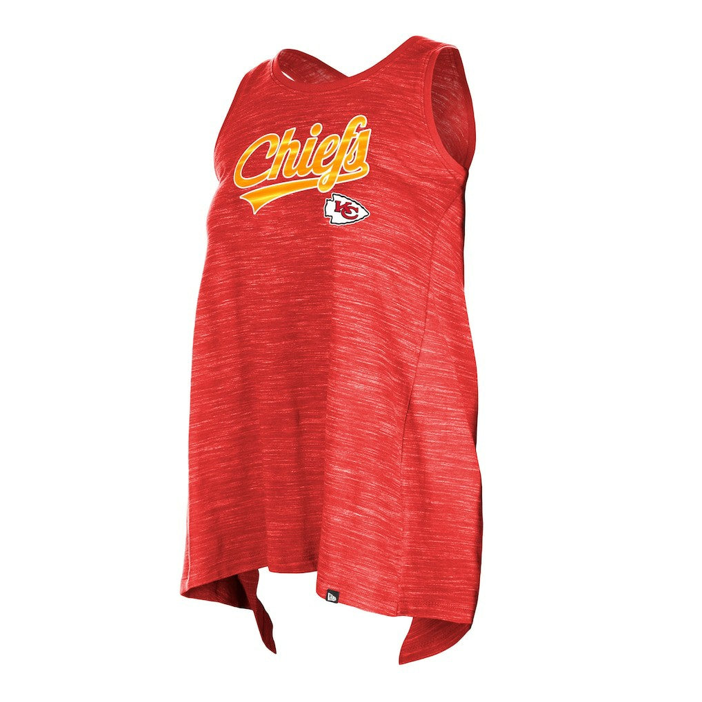 NFL Kansas City Chiefs Women's Space Dye Active Tank Top