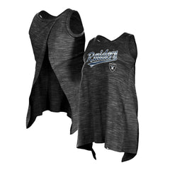 NFL Las Vegas Raiders Women's Space Dye Active Tank Top