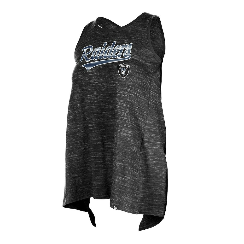 NFL Las Vegas Raiders Women's Space Dye Active Tank Top