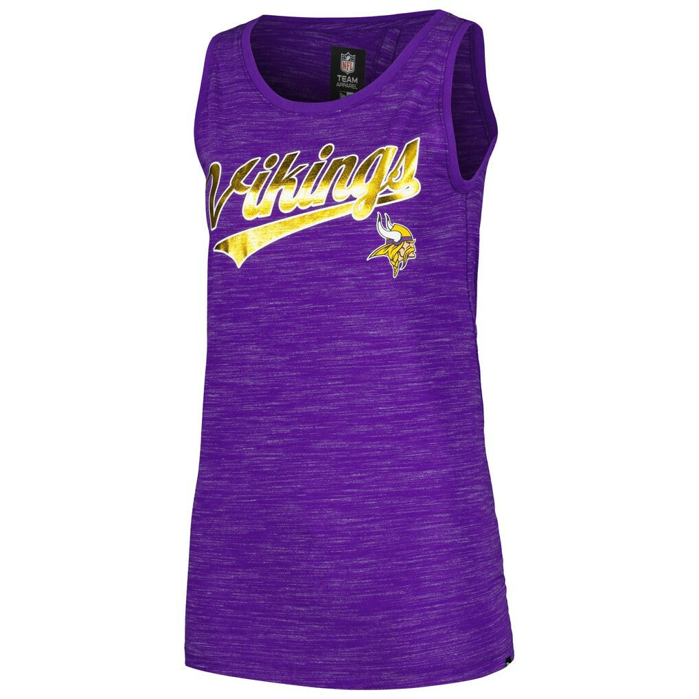 NFL Minnesota Vikings Women's Space Dye Active Tank Top