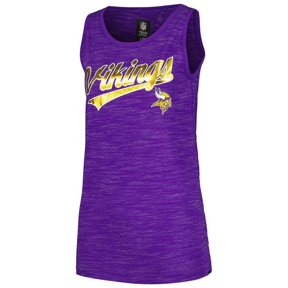 NFL Minnesota Vikings Women's Space Dye Active Tank Top