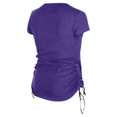 NFL Baltimore Ravens Women's Ruched Side T-Shirt