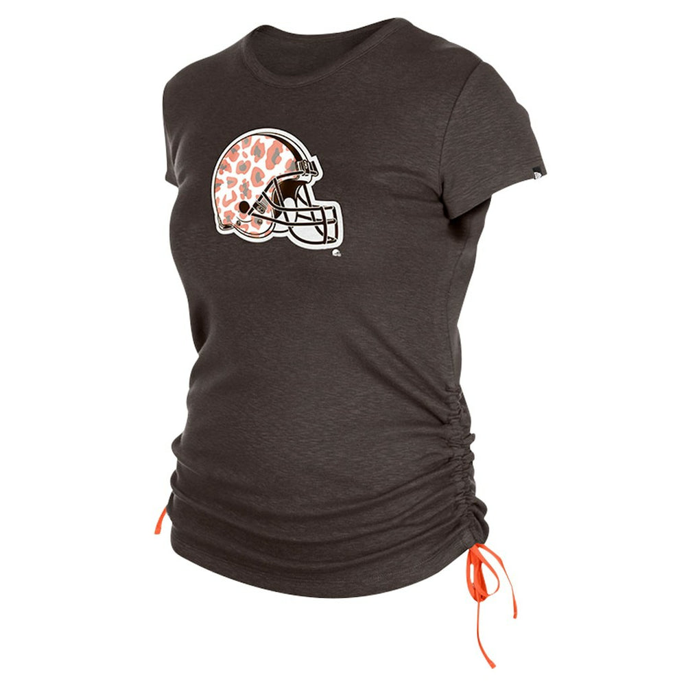 NFL Cleveland Browns Women's Ruched Side T-Shirt