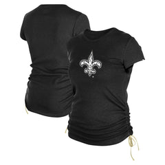 NFL New Orleans Saints Women's Ruched Side T-Shirt