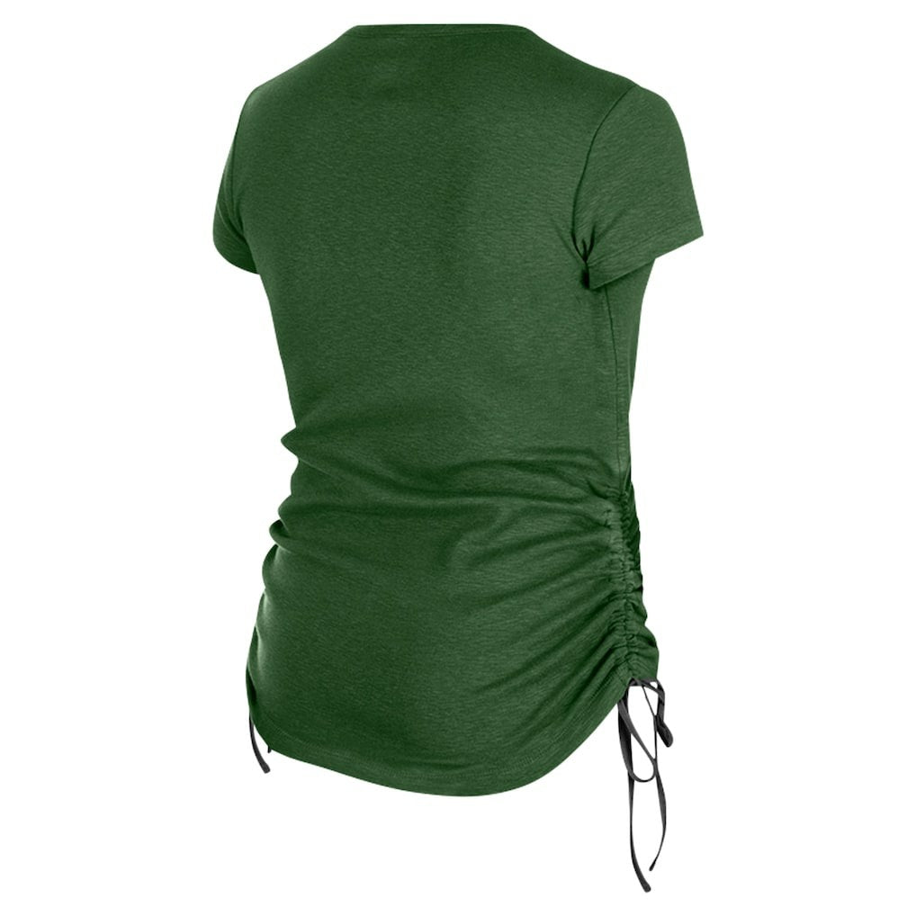 NFL New York Jets Women's Ruched Side T-Shirt