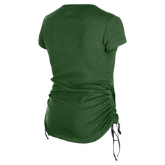 NFL New York Jets Women's Ruched Side T-Shirt
