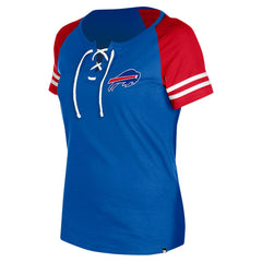 NFL Buffalo Bills Women's Lace-Up Raglan T-Shirt