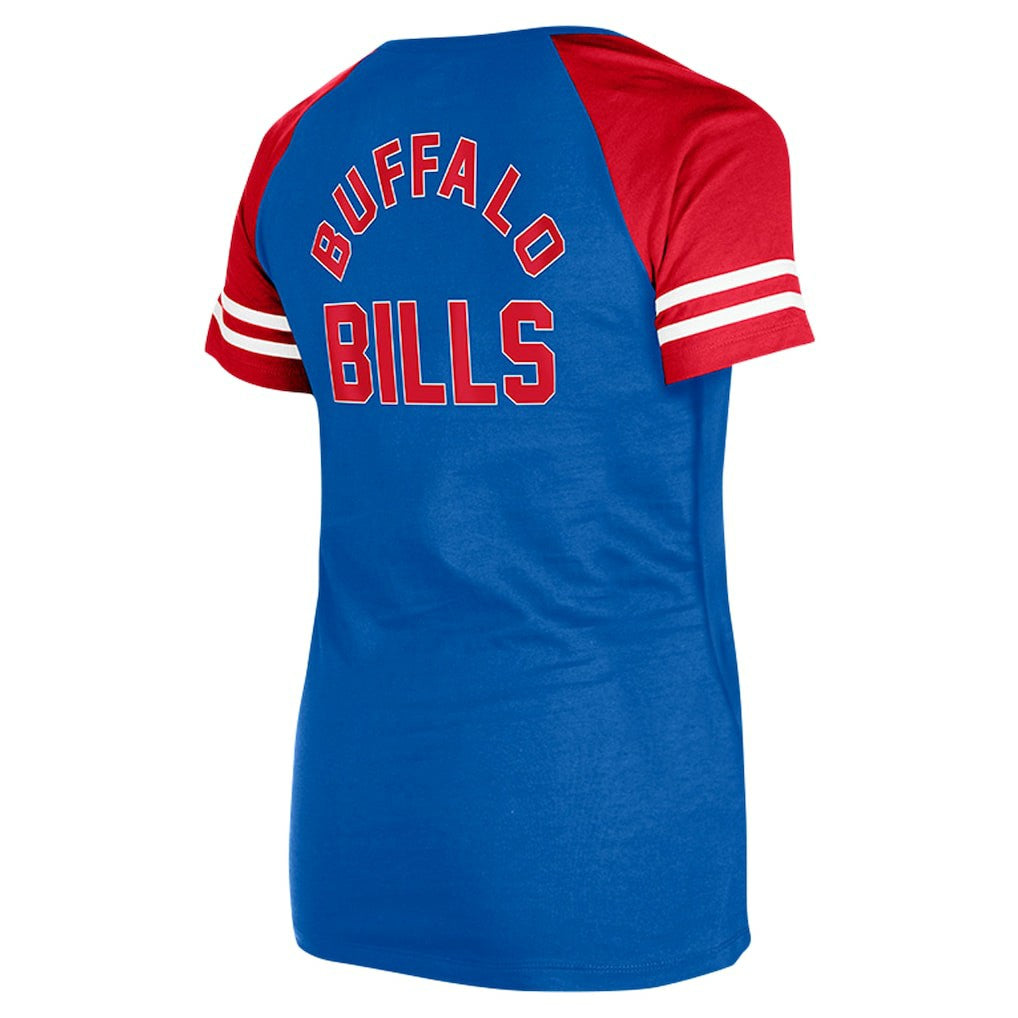 NFL Buffalo Bills Women's Lace-Up Raglan T-Shirt
