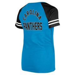 NFL Carolina Panthers Women's Lace-Up Raglan T-Shirt