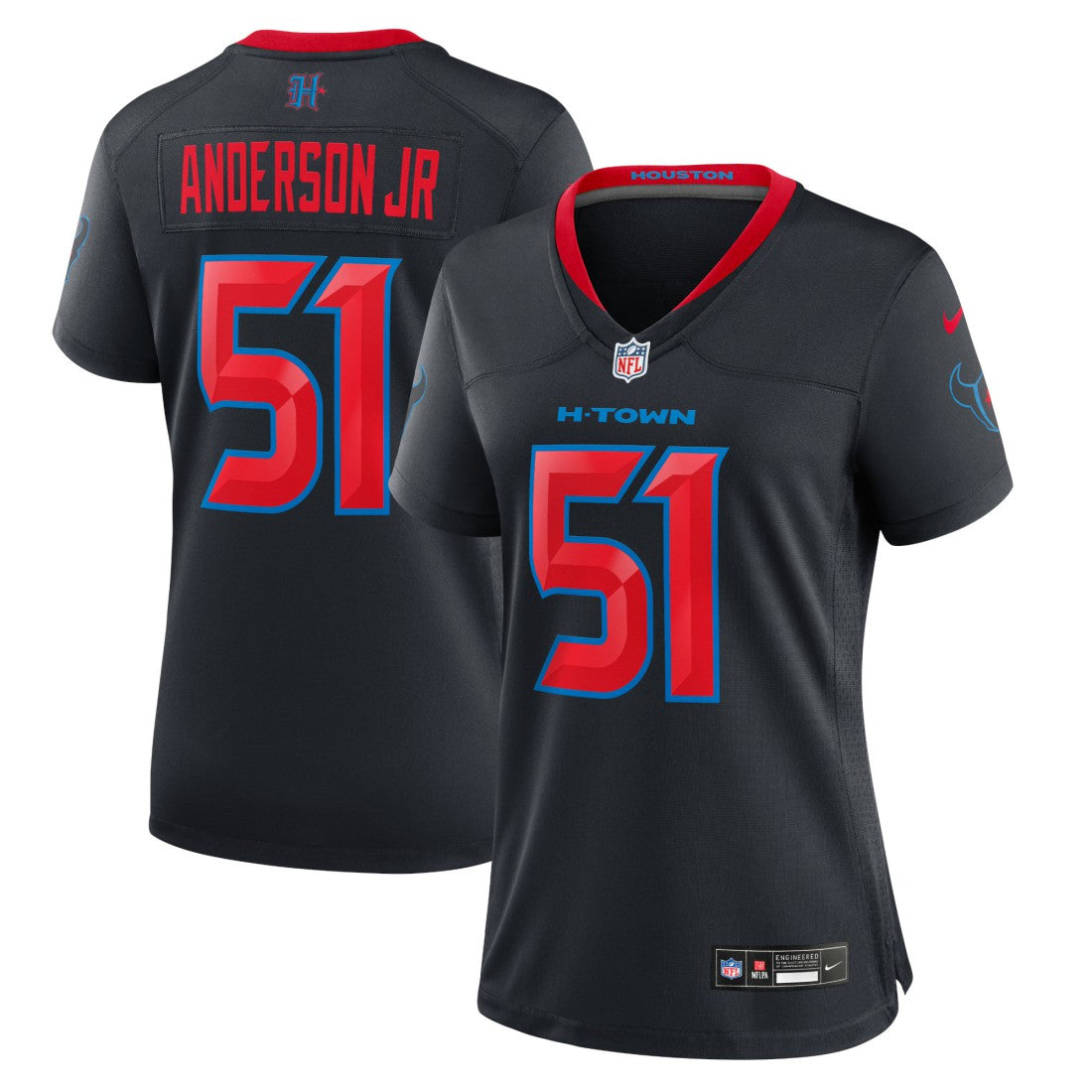 NFL Houston Texans Will Anderson Jr.  Women's 2nd Alternate Game Jersey