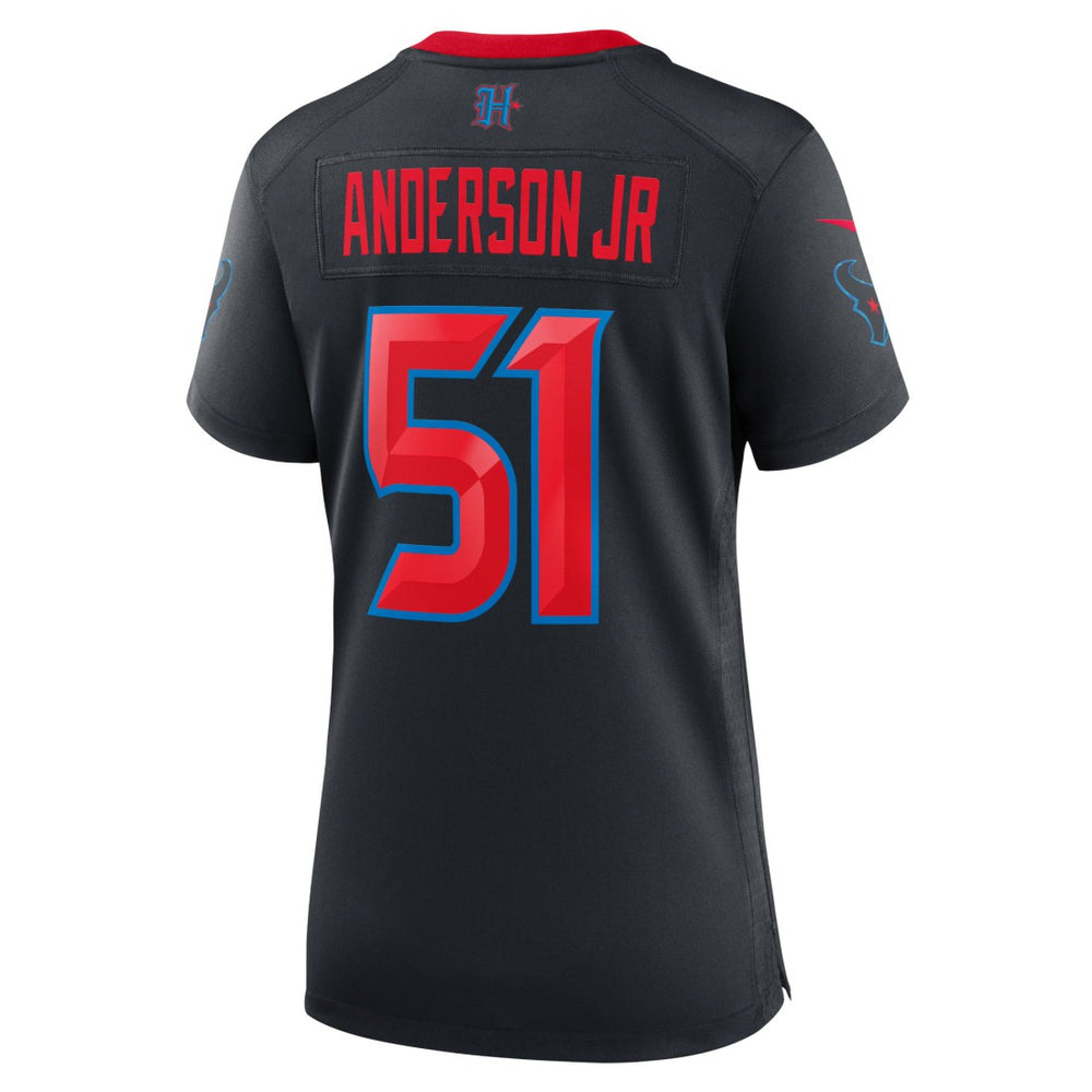 NFL Houston Texans Will Anderson Jr.  Women's 2nd Alternate Game Jersey