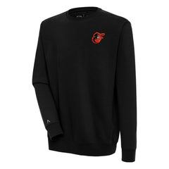Baltimore Orioles Antigua Victory Pullover Sweatshirt - Black