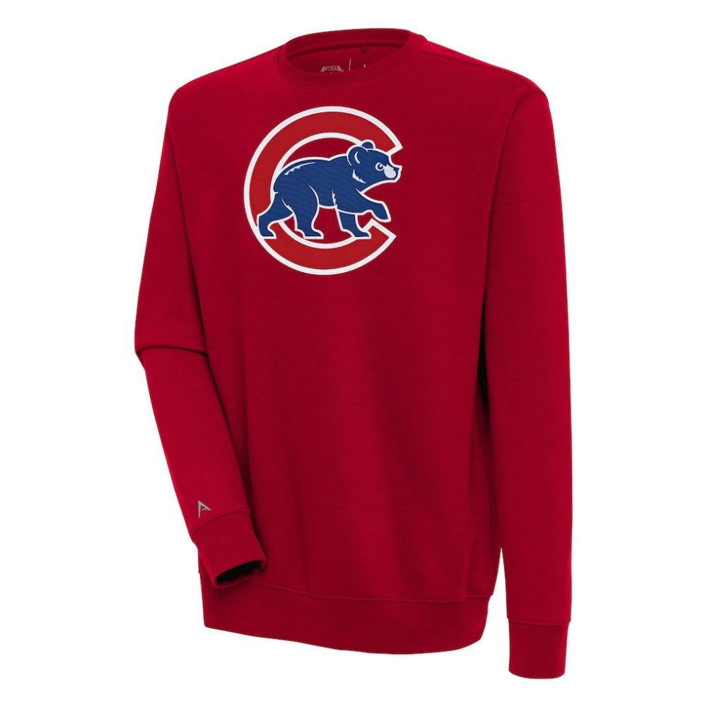 Chicago Cubs Antigua Victory Pullover Sweatshirt - Red