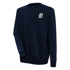 Detroit Tigers Antigua Victory Pullover Sweatshirt - Navy
