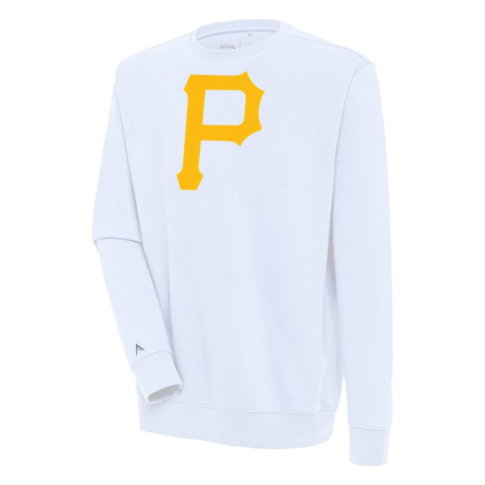 Pittsburgh Pirates Antigua Victory Pullover Sweatshirt - White