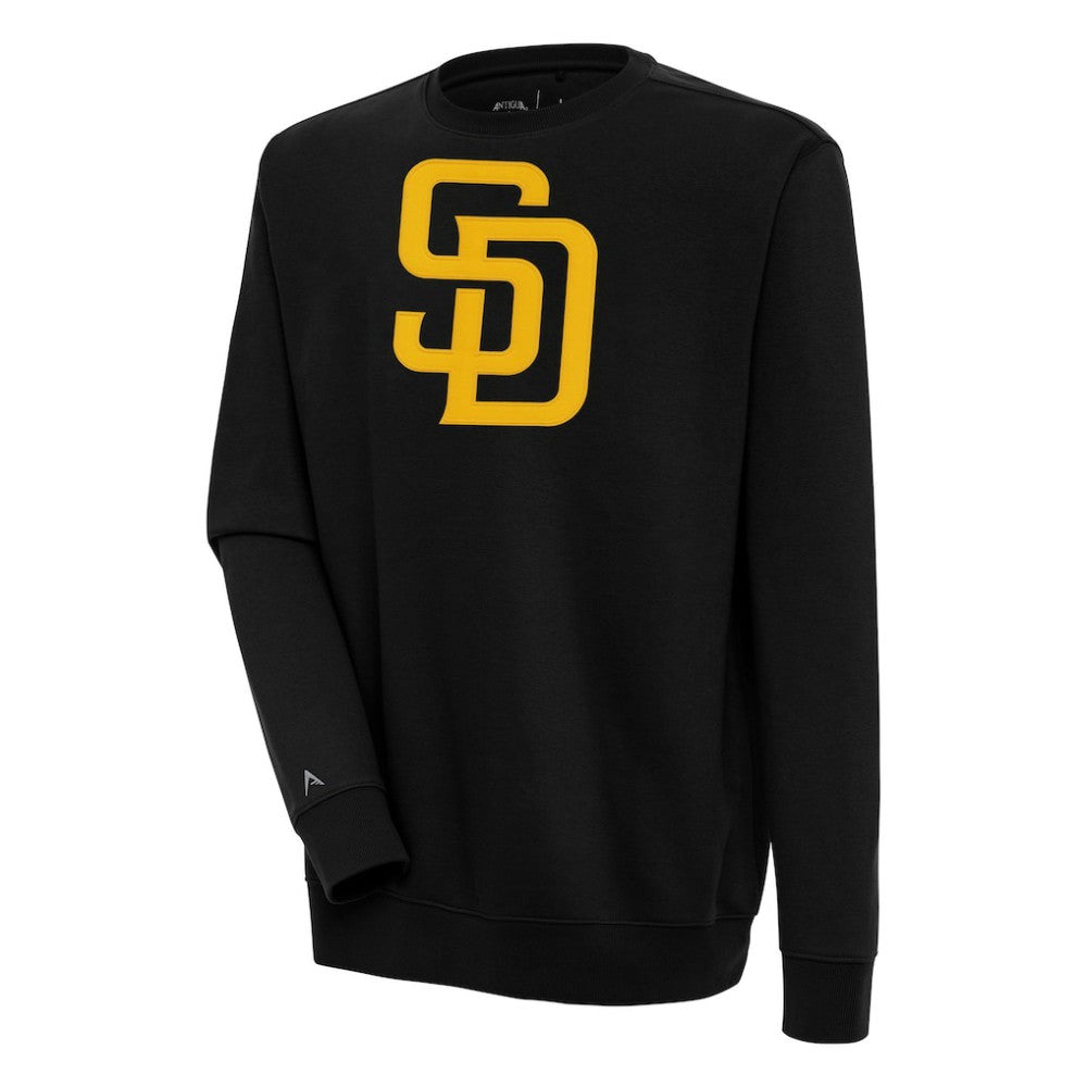 San Diego Padres Antigua Victory Pullover Sweatshirt - Black