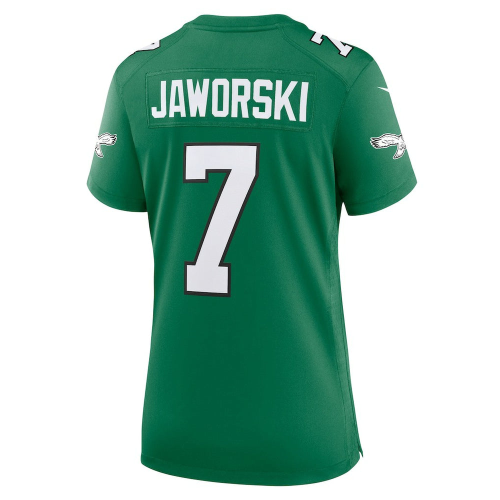 NFL Philadelphia Eagles Ron Jaworski  Women's Alternate Game Jersey