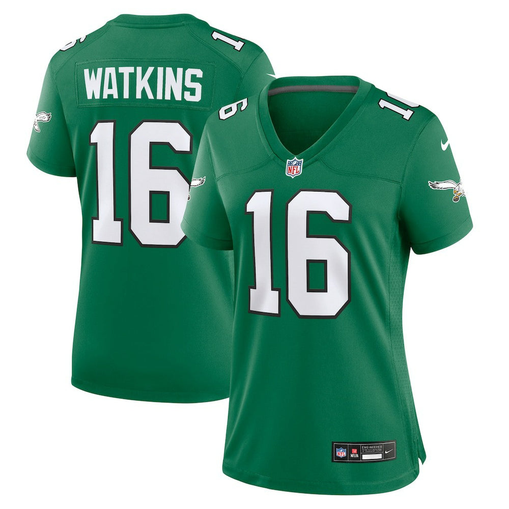 NFL Philadelphia Eagles Quez Watkins  Women's Alternate Game Jersey