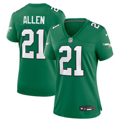 NFL Philadelphia Eagles Eric Allen  Women's Alternate Game Jersey