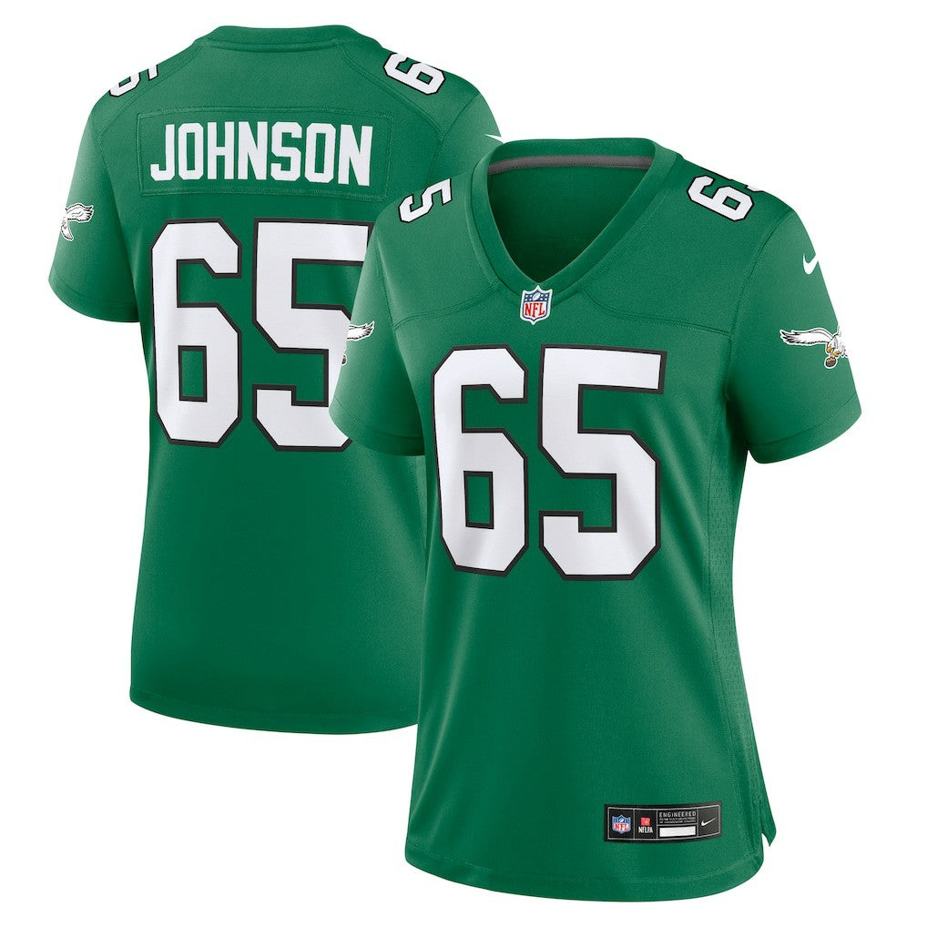 NFL Philadelphia Eagles Lane Johnson  Women's Alternate Game Jersey
