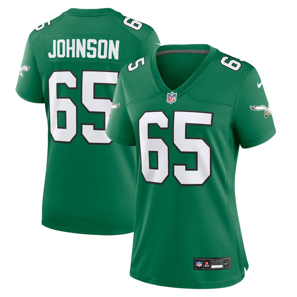 NFL Philadelphia Eagles Lane Johnson  Women's Alternate Game Jersey