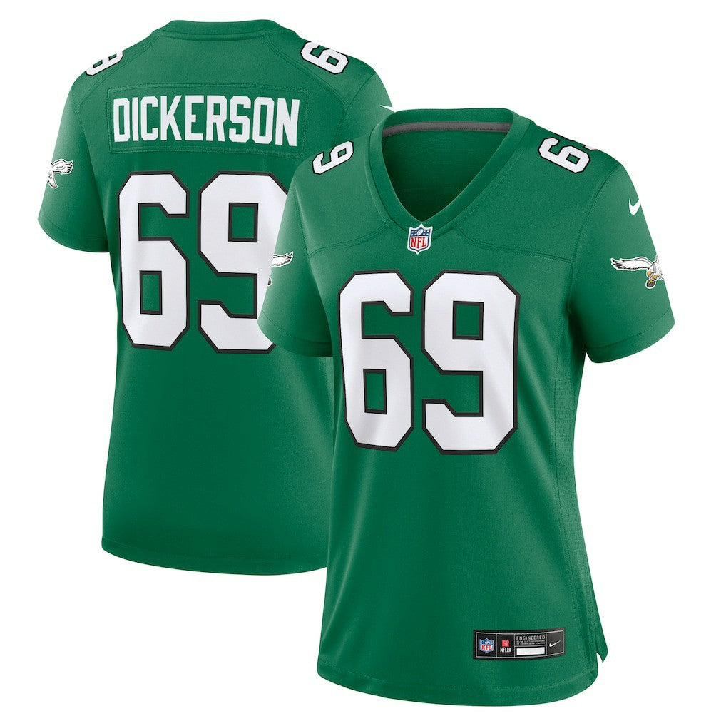 NFL Philadelphia Eagles Landon Dickerson  Women's Alternate Game Jersey