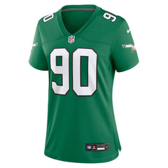 NFL Philadelphia Eagles Jordan Davis  Women's Alternate Game Jersey