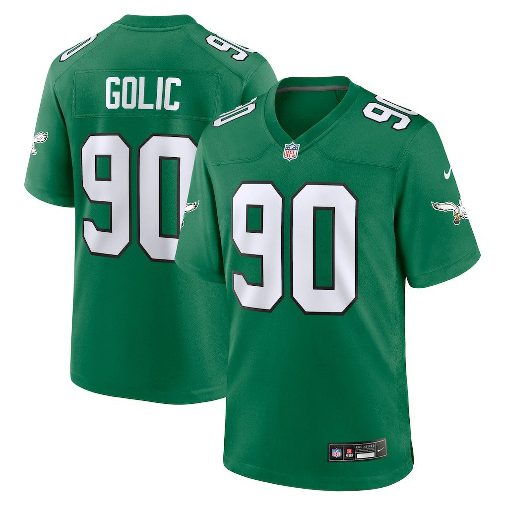 NFL Philadelphia Eagles Mike Golic  Retired Player Alternate Game Jersey