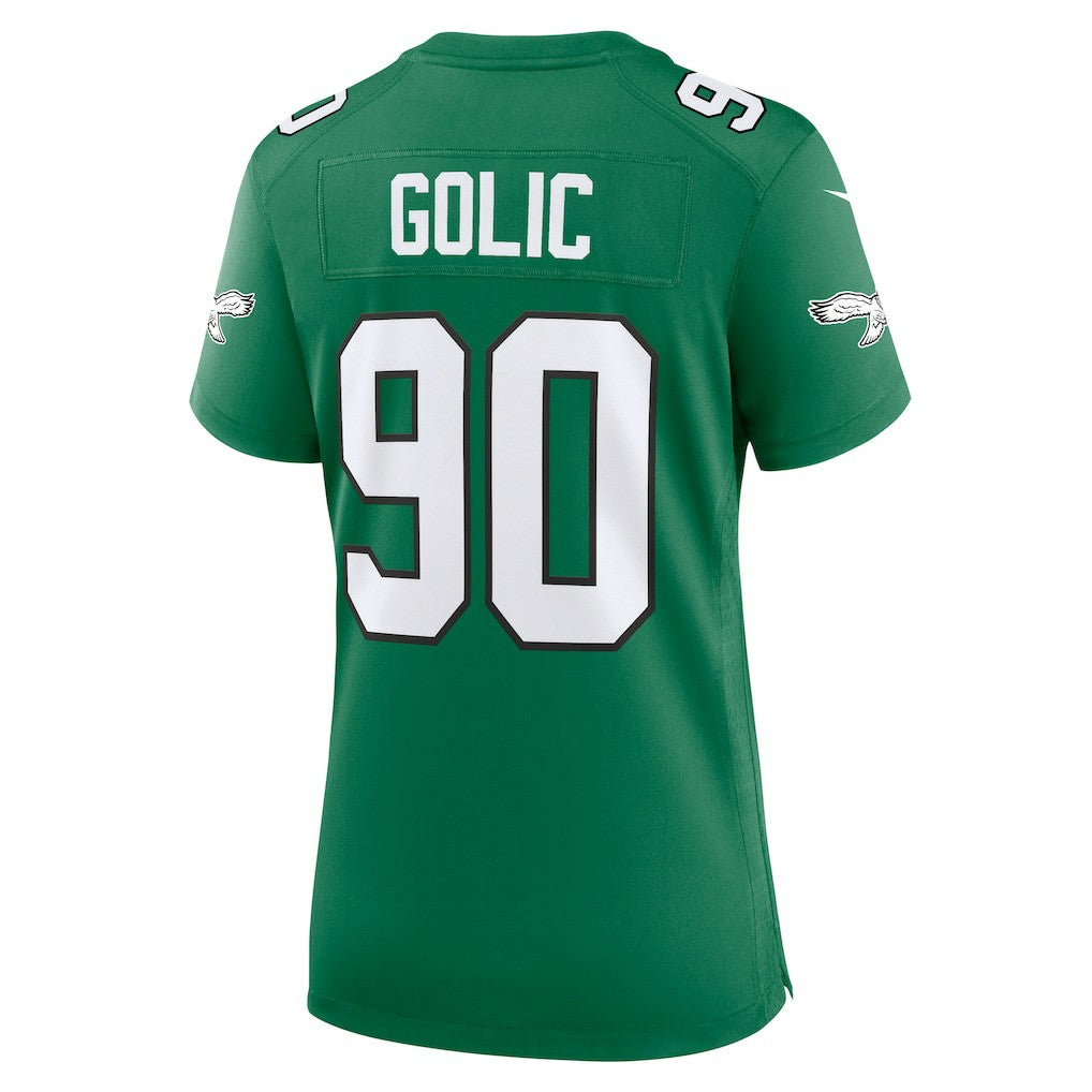 NFL Philadelphia Eagles Mike Golic  Women's Alternate Game Jersey