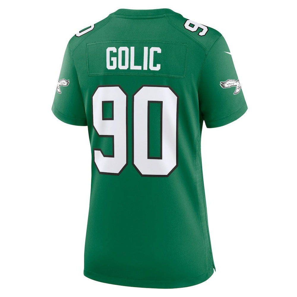 NFL Philadelphia Eagles Mike Golic  Women's Alternate Game Jersey