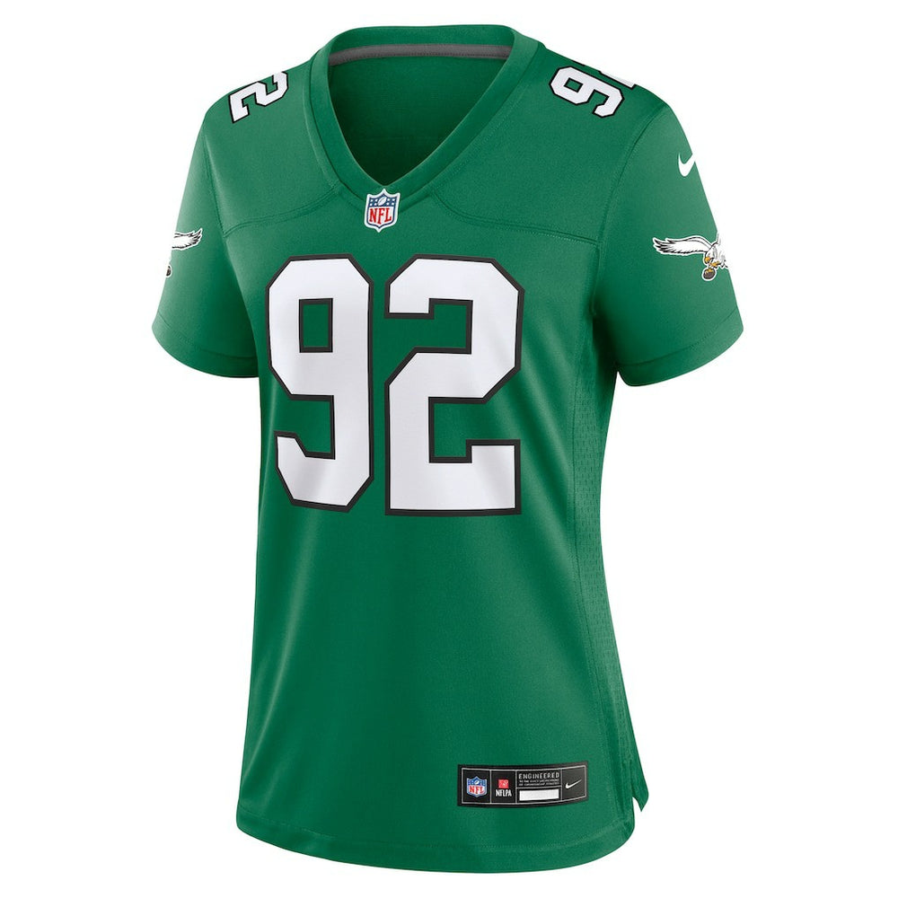NFL Philadelphia Eagles Reggie White  Women's Alternate Game Jersey