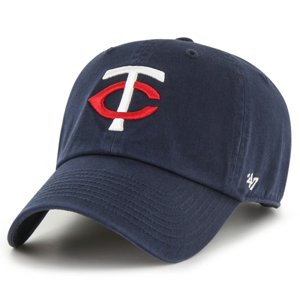 Minnesota Twins Youth Clean Up Adjustable Hat - Navy | 47 brand