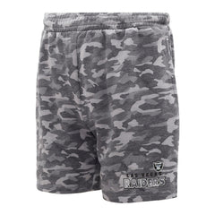 NFL Las Vegas Raiders Concepts Sport Biscayne Camo Shorts